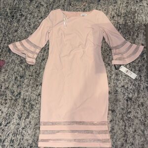 Calvin Klein pink dress size 10